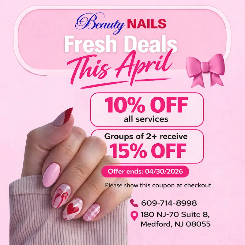 Beauty Nails — Nail salon in Medford